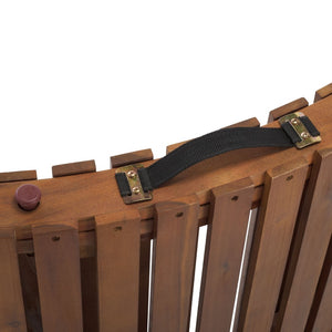 Safavieh Fanty Folding Sunlounger In Elegant Teak - Durable, Stylish, And Perfect For Outdoor Relaxation! Teak Wood Pat6803a