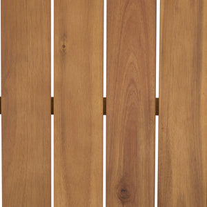 Safavieh Sabrina Bench And Table Set - Elegant Teak And Cream Outdoor Furniture For Stylish Gatherings Teak Brown ,Cream Wood,Fabric,Foam Pat6810a