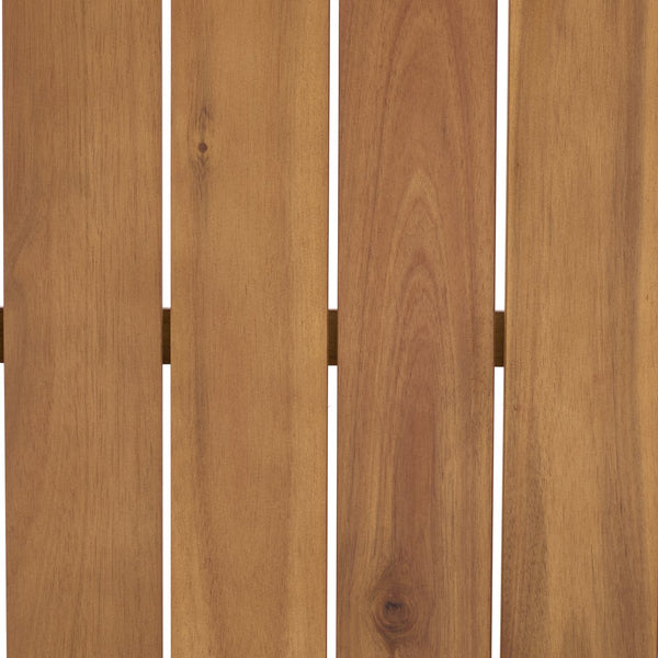 Safavieh Sabrina Bench And Table Set - Elegant Teak And Cream Outdoor Furniture For Stylish Gatherings Teak Brown ,Cream Wood,Fabric,Foam Pat6810a