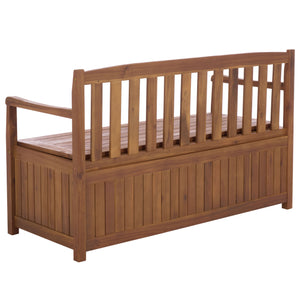 Safavieh Kelter Bench Box - Elegant Teak Wood Storage Seat For Stylish Home Decor & Outdoor Spaces Teak Wood Pat6813a