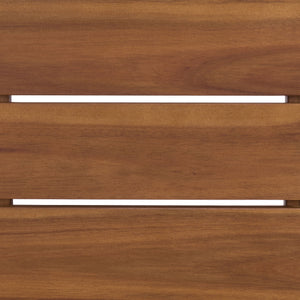 Safavieh Kelter Bench Box - Elegant Teak Wood Storage Seat For Stylish Home Decor & Outdoor Spaces Teak Wood Pat6813a