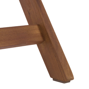 Safavieh Austin Teak Bistro Set - Elegant Outdoor Seating For Garden, Patio & Intimate Gatherings, Perfect Comfort Teak Wood Pat6814a