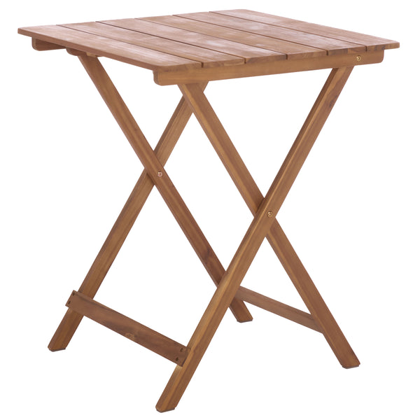 Safavieh Austin Teak Bistro Set - Elegant Outdoor Seating For Garden, Patio & Intimate Gatherings, Perfect Comfort Teak Wood Pat6814a