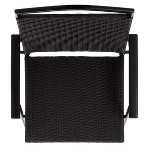 Dory Folding Chair Set Of 2 – Modern Woven Rattan Seating, Lightweight Foldable Patio & Dining Chairs