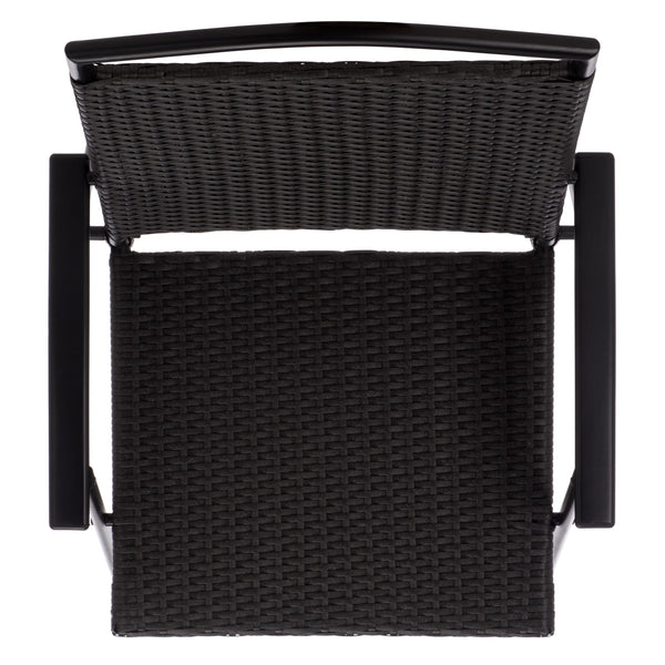 Dory Folding Chair Set Of 2 – Modern Woven Rattan Seating, Lightweight Foldable Patio & Dining Chairs