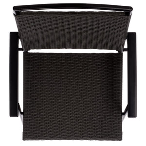 Dory Folding Chair Set Of 2 – Modern Woven Rattan Seating, Lightweight Foldable Patio & Dining Chairs