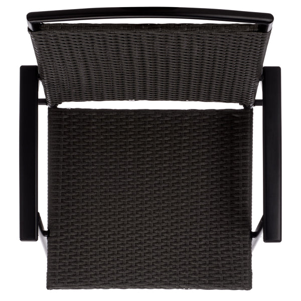 Dory Folding Chair Set Of 2 – Modern Woven Rattan Seating, Lightweight Foldable Patio & Dining Chairs