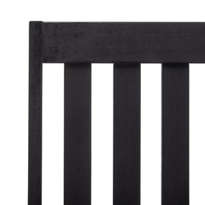 Safavieh CLAYTON Rocking Chair - Timeless Comfort Meets Modern Style for Your Outdoor Living Space Black PAT7003D