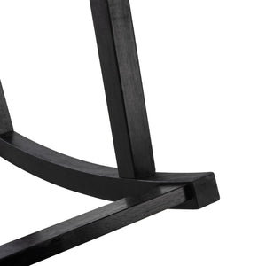 Safavieh CLAYTON Rocking Chair - Timeless Comfort Meets Modern Style for Your Outdoor Living Space Black PAT7003D