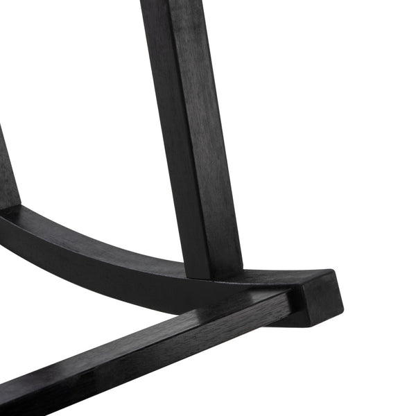 Safavieh CLAYTON Rocking Chair - Timeless Comfort Meets Modern Style for Your Outdoor Living Space Black PAT7003D