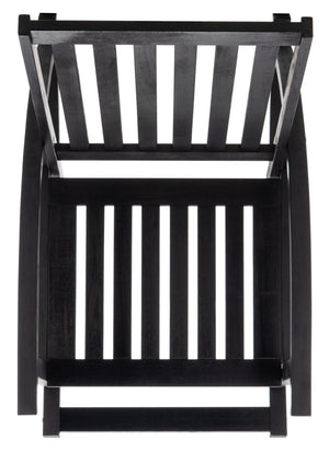 Safavieh CLAYTON Rocking Chair - Timeless Comfort Meets Modern Style for Your Outdoor Living Space Black PAT7003D