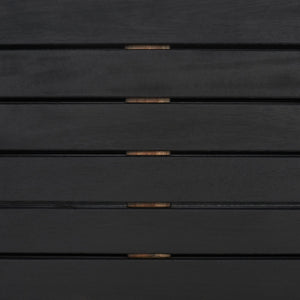 Safavieh MONTEREY Bar Table - Eco-Friendly Acacia Wood for Stylish Outdoor Gatherings and Entertaining Black PAT7011D