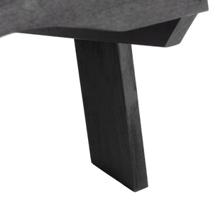 Safavieh BREETEL Adirondack Chairs Set for Two – Durable Eucalyptus Wood for Stylish Outdoor Comfort Black PAT7034D-SET2
