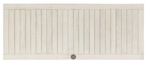 Safavieh ABRI Cushion Box - Elegant Eucalyptus Storage for Outdoor Essentials, Stylish and Durable Design White PAT7037C