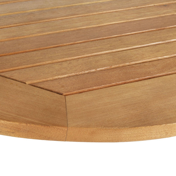 Safavieh OWENS Balcony Hanging Half Table – Stylish Space-Saving Surface for Drinks and Decor Outdoors Natural PAT7045A