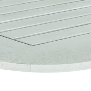 Safavieh OWENS Balcony Hanging Half Table – Stylish Space-Saving Surface for Drinks and Decor Outdoors Grey PAT7045B