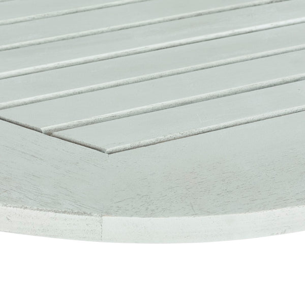 Safavieh OWENS Balcony Hanging Half Table – Stylish Space-Saving Surface for Drinks and Decor Outdoors Grey PAT7045B