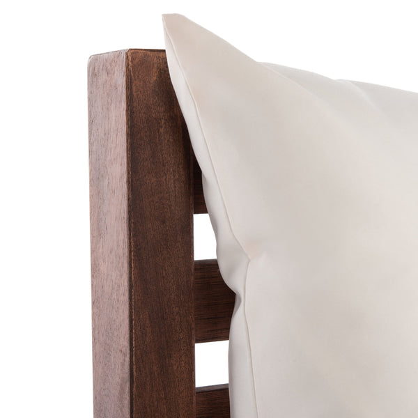 Safavieh Reid 4 Pc Outdoor Living Set - Natural Finish With Cozy Beige Cushions For Ultimate Comfort And Style Natural ,Beige  Pat7051a