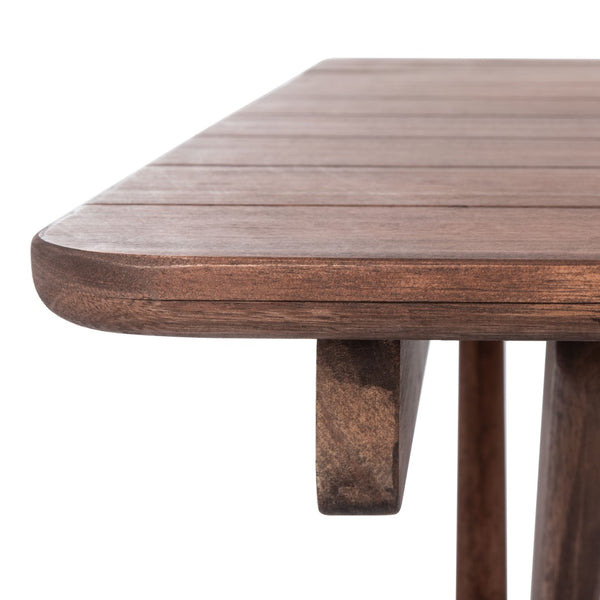 Safavieh Jardin 3pc Dining Set Grey Wash,Natural,Beige Wood,Rope Pat7052a