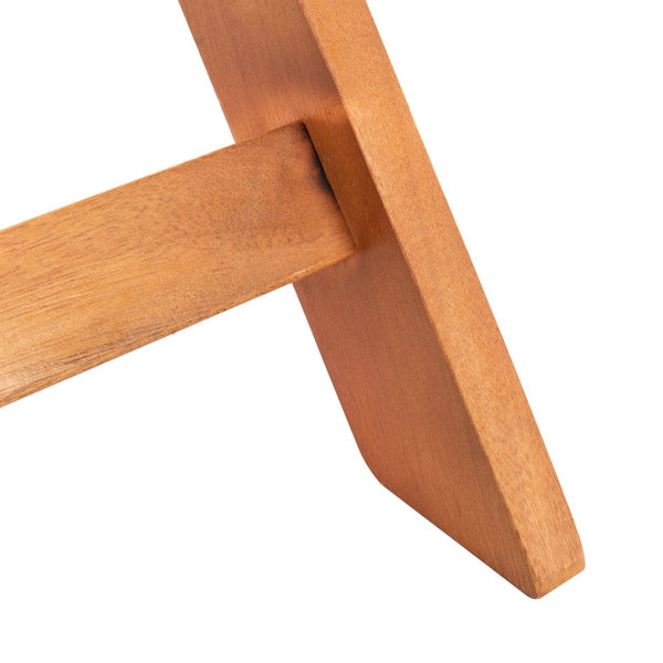 Safavieh BLISON Eucalyptus Folding Chairs – Stylish Natural Wood Design for Outdoor Dining & Entertaining PAT7057A-SET2