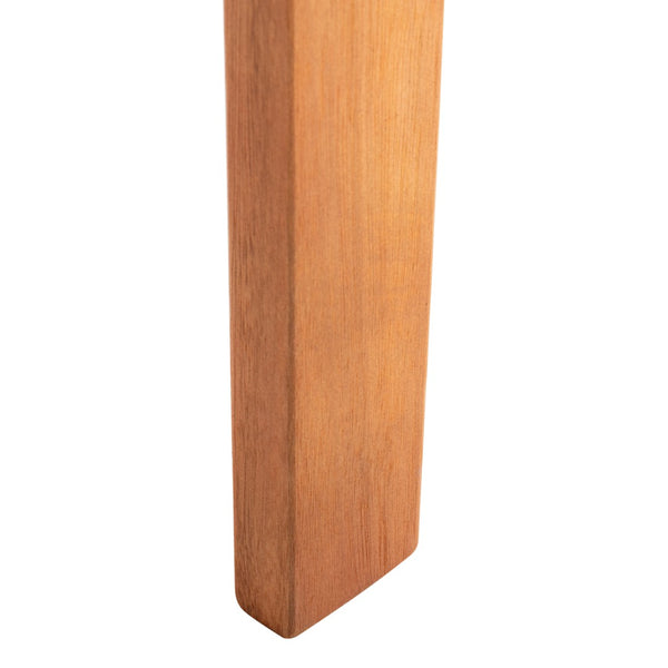 Safavieh RANDOR Outdoor Eucalyptus End Table - Elegant Natural Finish for Patios, Decks & Poolside Relaxation PAT7059A