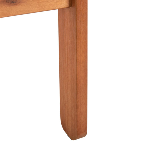 Safavieh GRENTON 4-Tier Folding Shelf - Natural Wood Finish for Versatile Indoor/Outdoor Storage & Display PAT7063A
