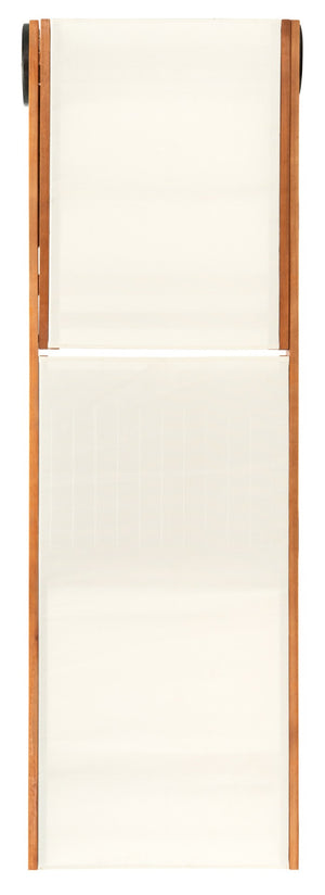 Safavieh RALDEN Outdoor Sun Lounger - Stylish Eucalyptus Frame with Chic Fabric for Ultimate Relaxation & Comfort Natural / Beige PAT7070A
