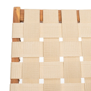 Safavieh DARRYL Living Set - Stylish Acacia Wood Outdoor Ensemble for Comfortable Patio Relaxation & Enjoyment Natural / Natural PAT7078A