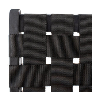 Safavieh DARRYL Living Set - Stylish Acacia Wood Outdoor Ensemble for Comfortable Patio Relaxation & Enjoyment Black / Black PAT7078C