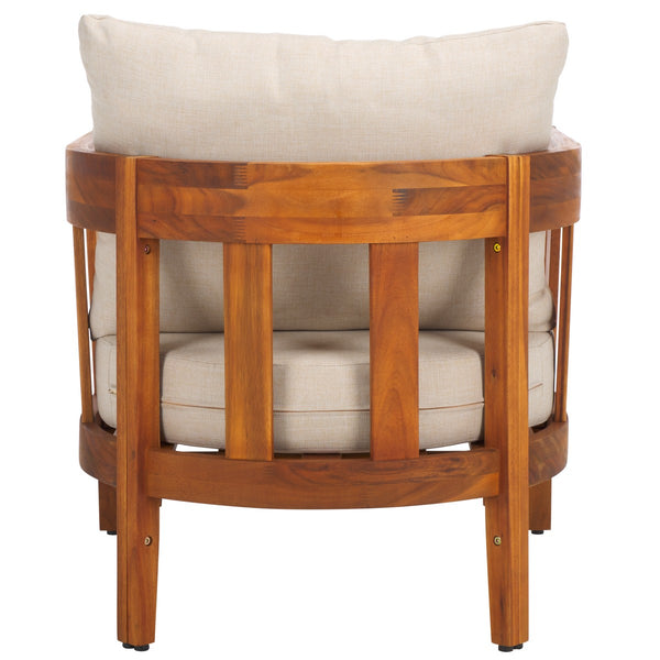 Safavieh Owen Chair Set Of 2 - Set of 2 Natural / Taupe PAT7085A-SET2