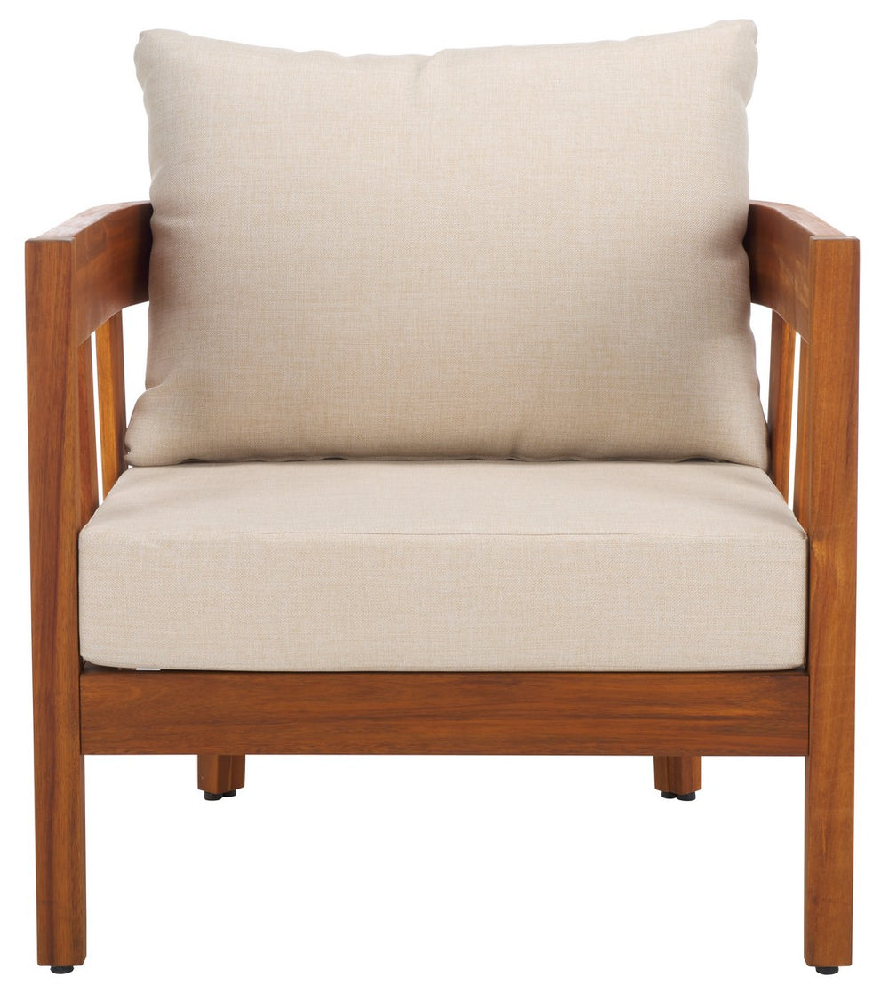 Safavieh Owen Chair Set Of 2 - Set of 2 Natural / Taupe PAT7085A-SET2