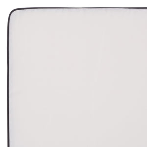 Safavieh Sophie Lounger - Elegant Outdoor Retreat With Durable Eucalyptus Frame And Soft Foam Cushioning Natural ,Beige Eucalyptus,Fabric,Foam Pat7101a