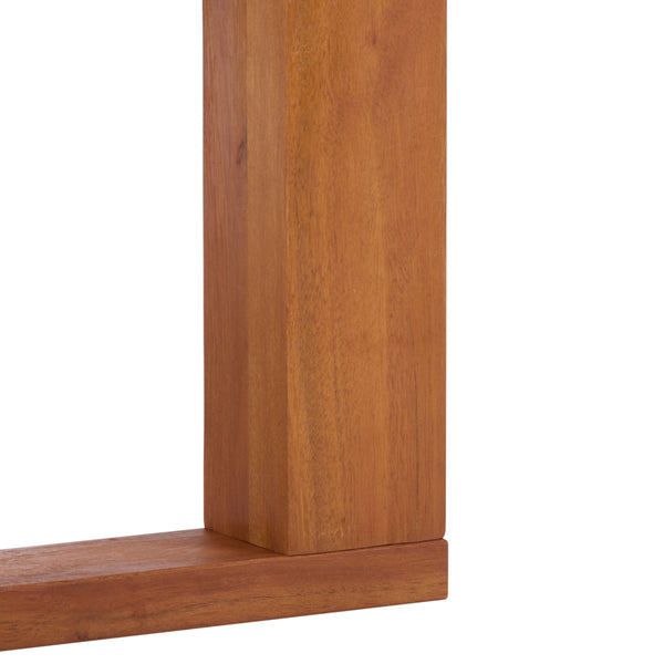 Safavieh Sophie Lounger - Elegant Outdoor Retreat With Durable Eucalyptus Frame And Soft Foam Cushioning Natural ,Beige Eucalyptus,Fabric,Foam Pat7101a