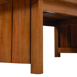 Safavieh Kento Coffee Table – Natural Elegance In Wood, Versatile Centerpiece For Timeless Living Room Style Natural Wood Pat7102a