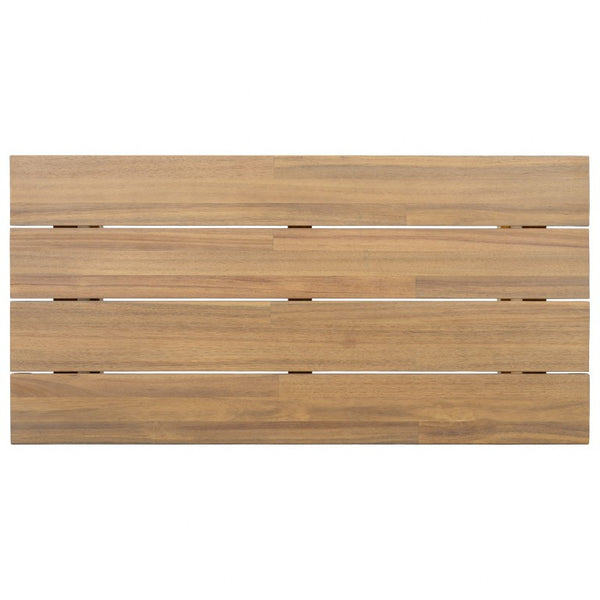 Safavieh Kento Low Profile Oak Finish Rectangular Coffee Table for Modern Living Rooms PAT7102B