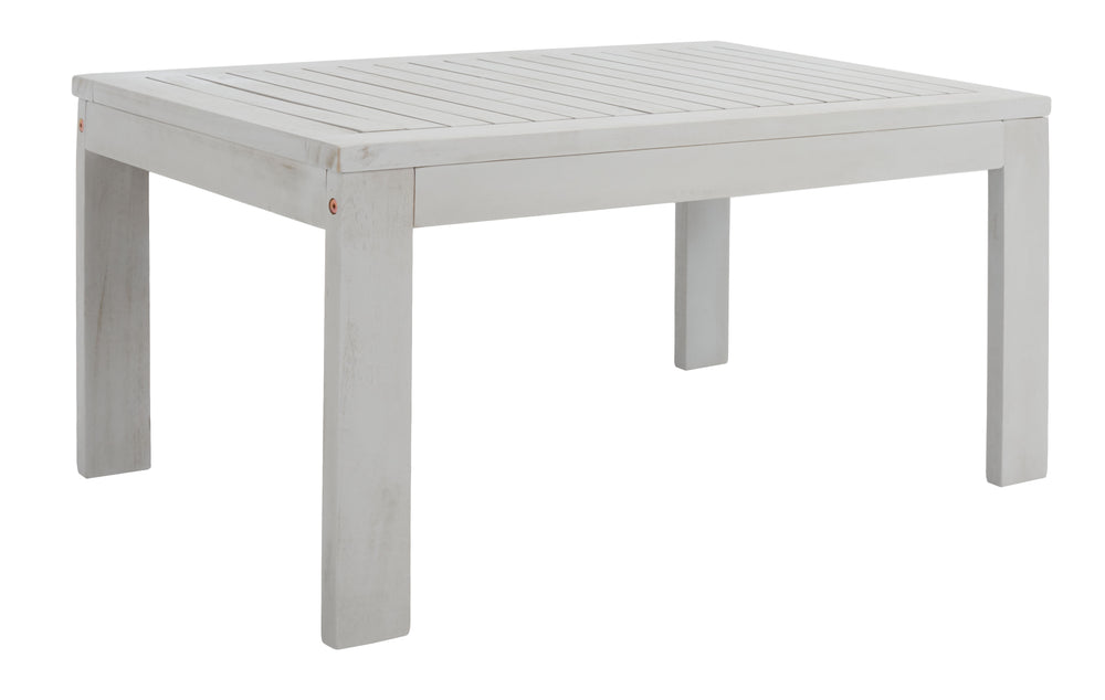 Safavieh Endelia Outdoor Living Set XII23 Grey Wood/Beige Cushion Galvanized Steel PAT7309B-2BX