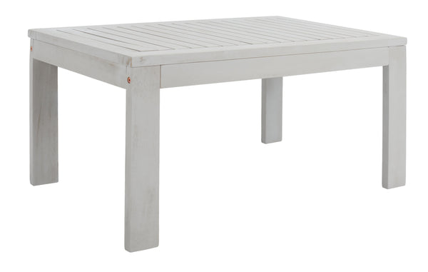 Safavieh Endelia Outdoor Living Set XII23 Grey Wood/Beige Cushion Galvanized Steel PAT7309B-2BX