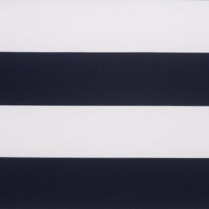 Safavieh Newport Lounge Chair - Stylish Black Stripe Design For Ultimate Comfort In Any Outdoor Space Natural ,Navy Striped Acacia ,Polyester,Foam Pat7316f