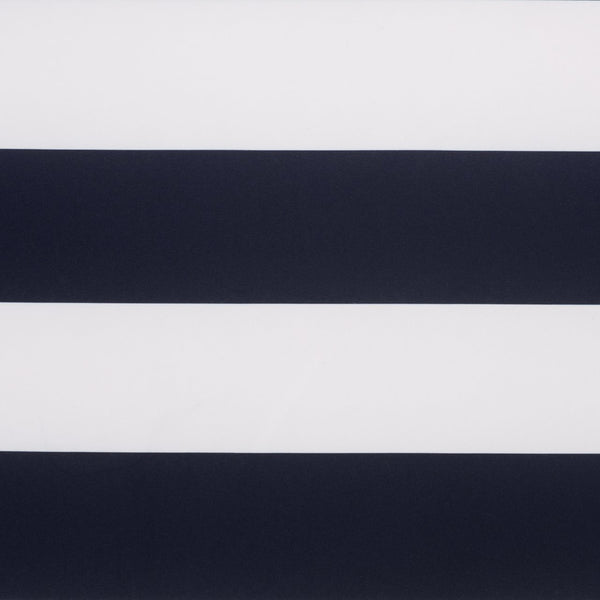 Safavieh Newport Lounge Chair - Stylish Black Stripe Design For Ultimate Comfort In Any Outdoor Space Natural ,Navy Striped Acacia ,Polyester,Foam Pat7316f