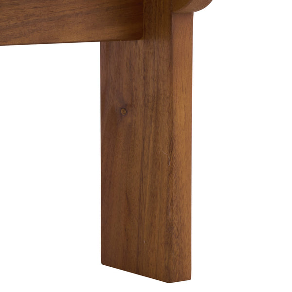 Safavieh Newport Lounge Chair - Stylish Black Stripe Design For Ultimate Comfort In Any Outdoor Space Natural ,Yellow Stripe Acacia ,Polyester,Foam Pat7316y