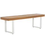 Safavieh Monti Bench Natural / White PAT7321A