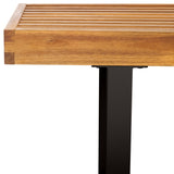 Safavieh Monti Bench Natural / Black PAT7321B