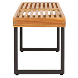 Safavieh Monti Bench Natural / Black PAT7321B