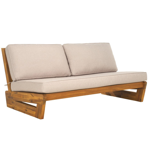 Safavieh Chester 2 Seater Sofa Natural / Light Grey PAT7322E