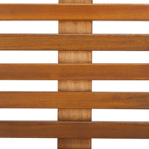 Safavieh Heather 72" Outdoor Bench - Elegant Acacia Wood And Steel For Stylish Garden And Patio Decor Natural ,Black Steel Pat7327b