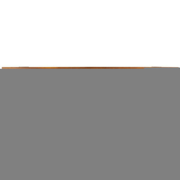 Safavieh Heather 72" Outdoor Bench - Elegant Acacia Wood And Steel For Stylish Garden And Patio Decor Natural ,Black Steel Pat7327b