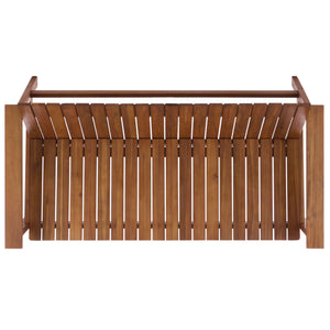 Safavieh Fallon Bench In Natural Acacia Wood – Elegant Outdoor Seating For Patios, Gardens, And Balconies Natural Acacia Pat7334a