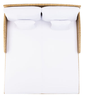 Safavieh CADEO Outdoor Daybed – Luxurious Wicker Frame with Plush Cushions for Relaxing Poolside Retreat Natural / White PAT7500D