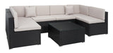 Safavieh Diona Living Set XII23 Black / Light Grey  Steel PAT7510E-2BX