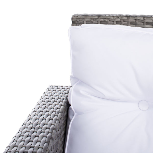 Safavieh Lorma 4Pc Living Set Grey Brown/White PAT7514C-2BX